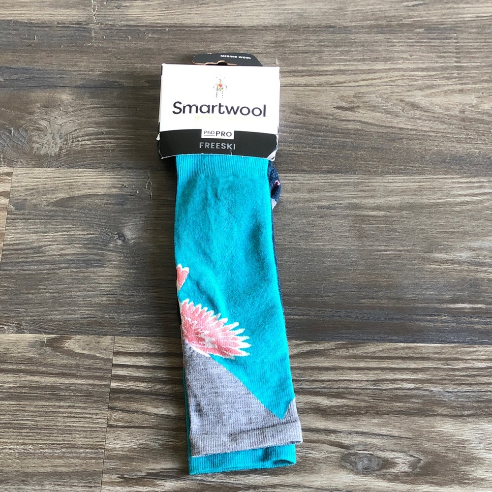 New Smartwool Womens PHD Pro Free Ski Socks Merino Wool Medium